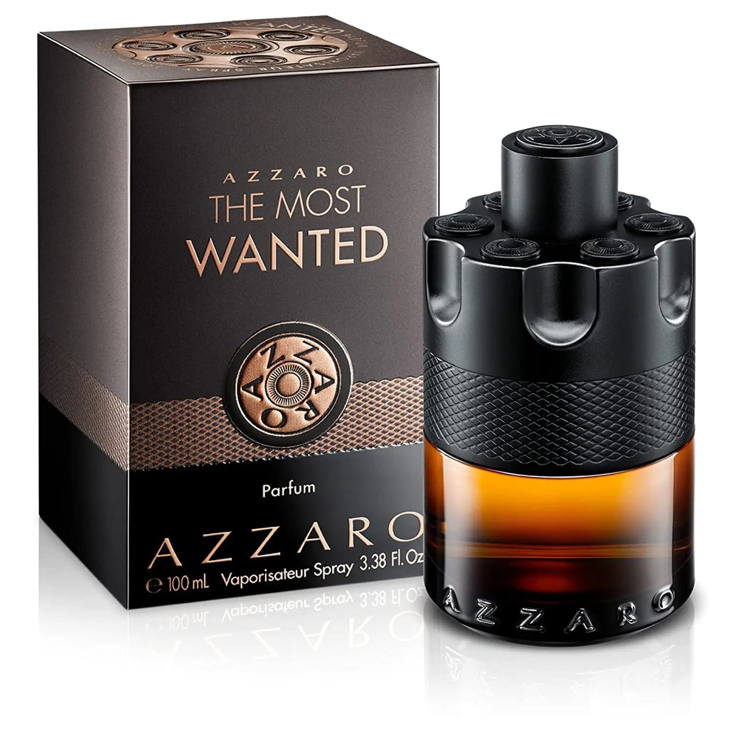 Azzaro The Most Wanted Parfume bottle with sleek design and luxurious packaging.