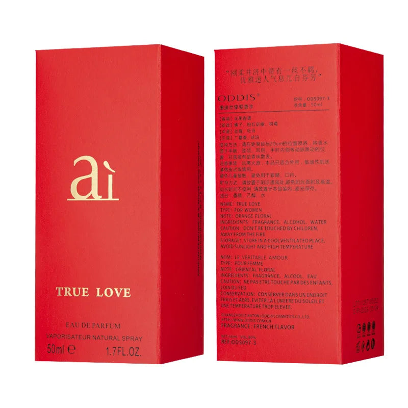 Gift-ready Velvet Rouge perfume box - luxury floral fragrance for her