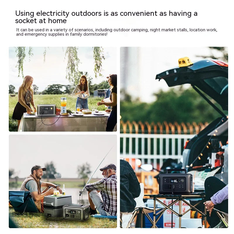 ALLPOWERS R600 compact and durable power station for outdoor adventures and RV trips.
