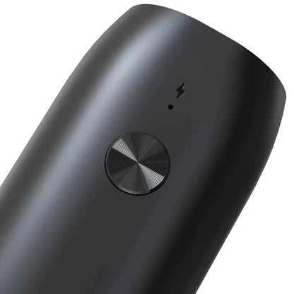 power button of best pepper grinder with led light indication and power sign.