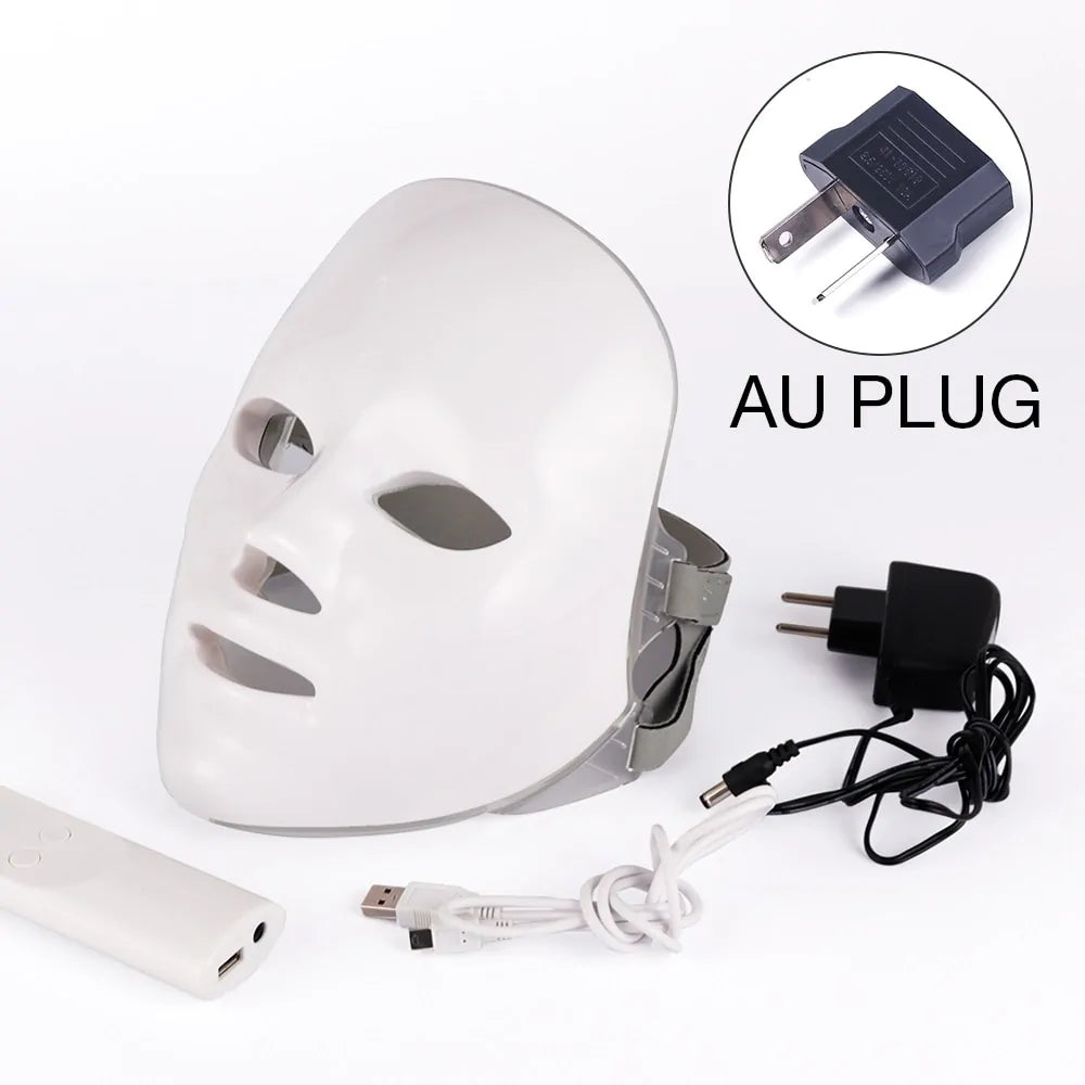 LED Face Mask is Available in AU plug.