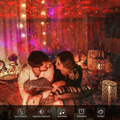 Perfect gift for children and adults – LED  galaxy star projector.