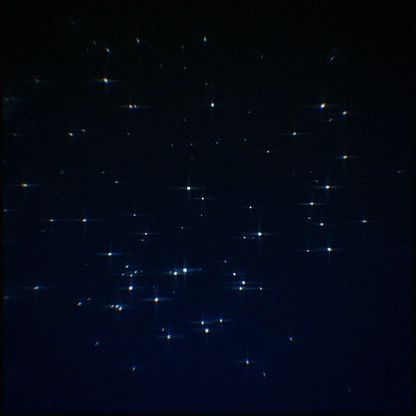 LED  galaxy star projector rotating to project stars on walls