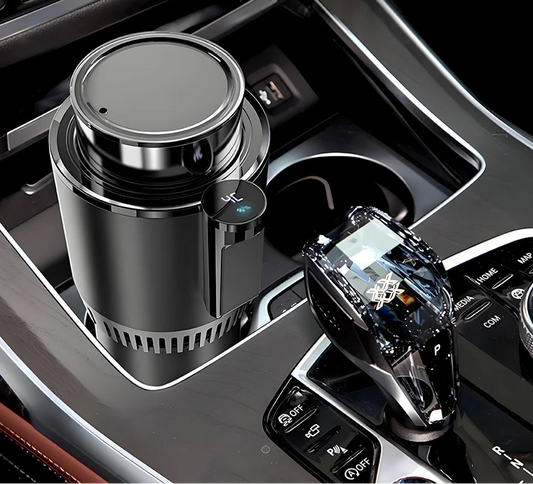 Smart 2-in-1 Car Heating & Cooling Cup with Digital Display

