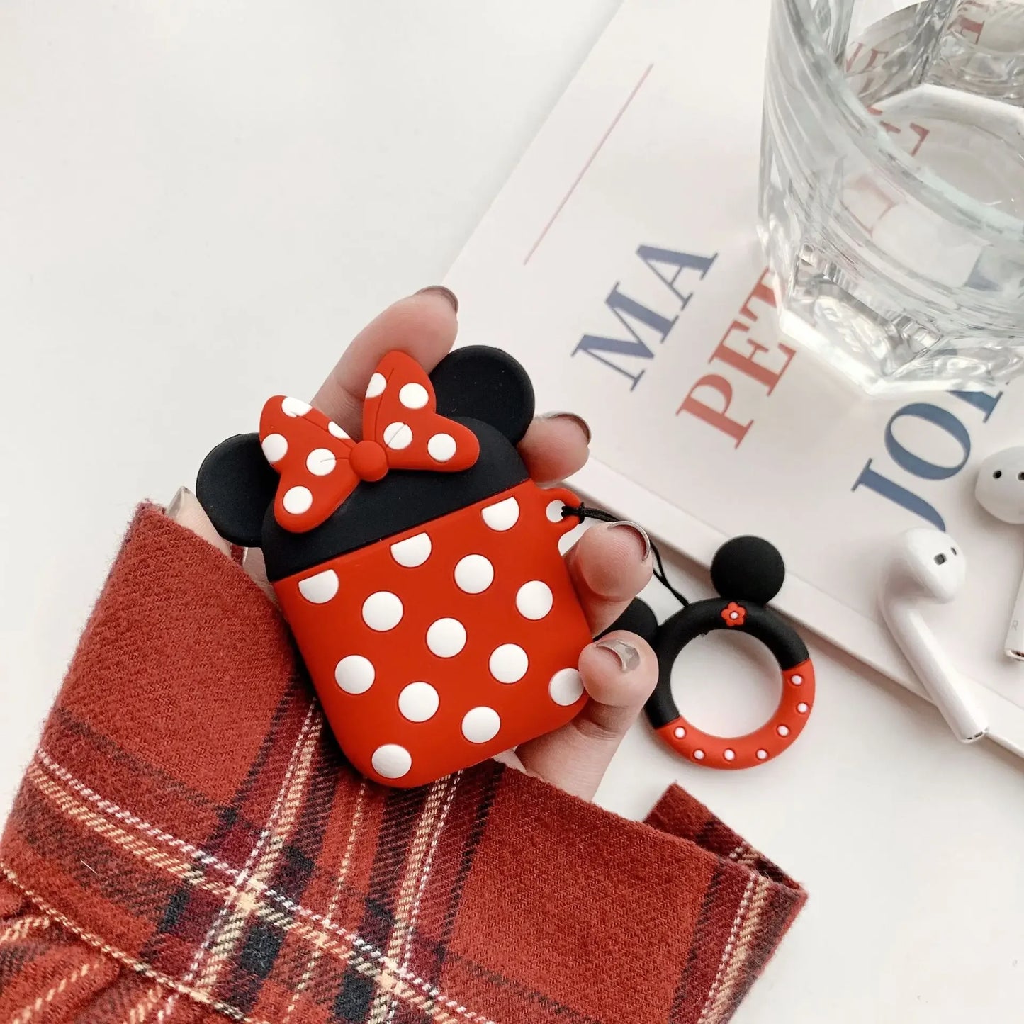 Adorable Disney AirPods case for kids with cute accessories
